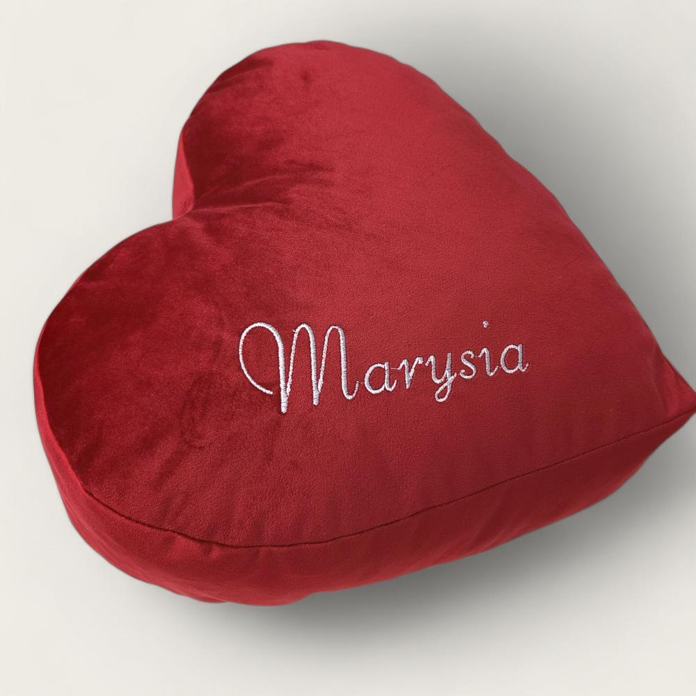 Poduszka Dekoracyjna czerwone Serce