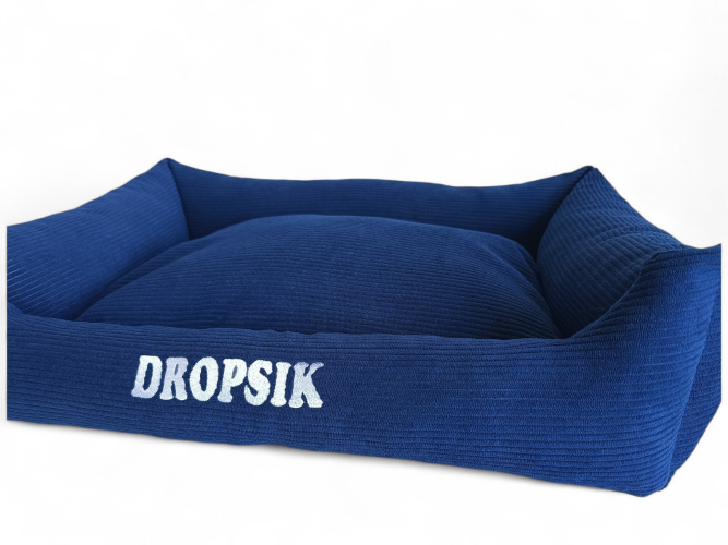 Legowisko dla psa Prążek Granatowe