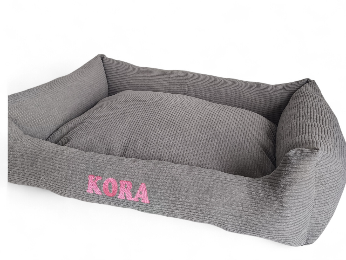 Legowisko dla psa Prążek Szare