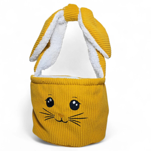 Koszyk Wielkanocny dla dziecka żółty