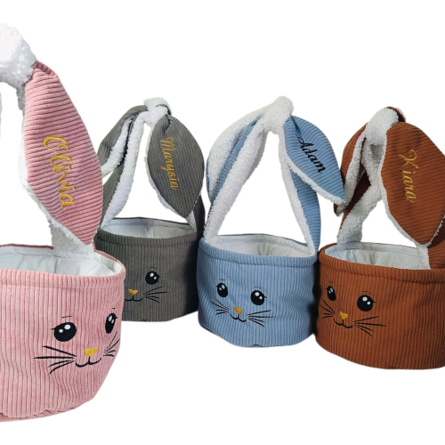 Koszyk Wielkanocny dla dziecka niebieski