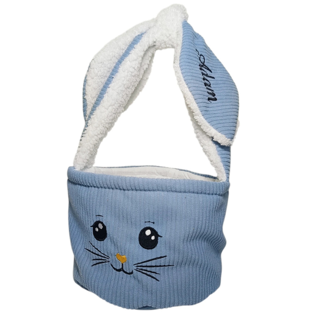 Koszyk Wielkanocny dla dziecka niebieski