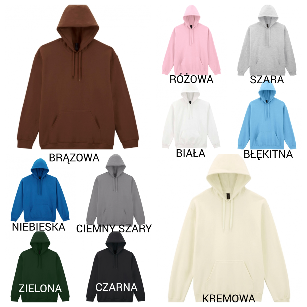 Bluza Personalizowana z haftem PUPILA