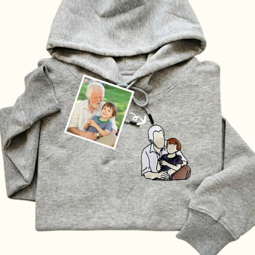 Bluza Personalizowana z haftem TWOJEGO ZDJĘCIA