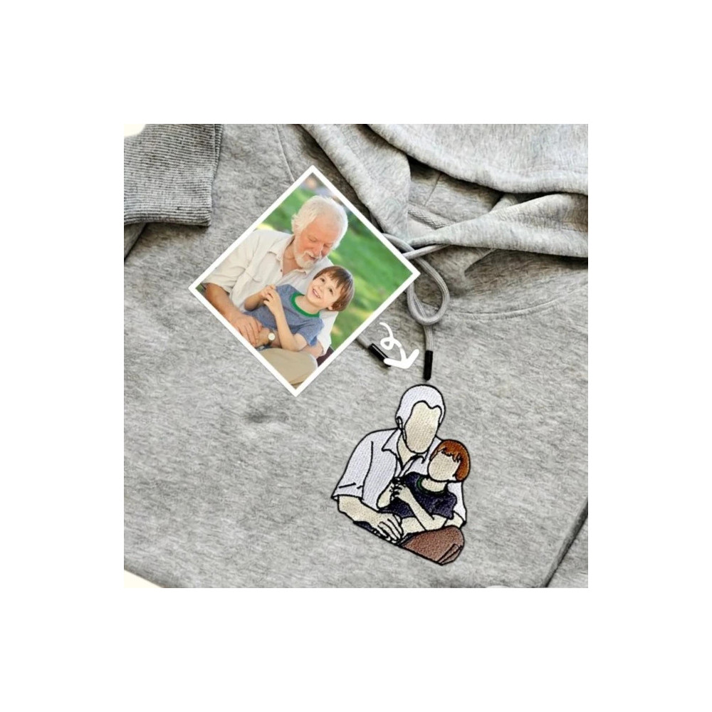 Bluza Personalizowana z haftem TWOJEGO ZDJĘCIA